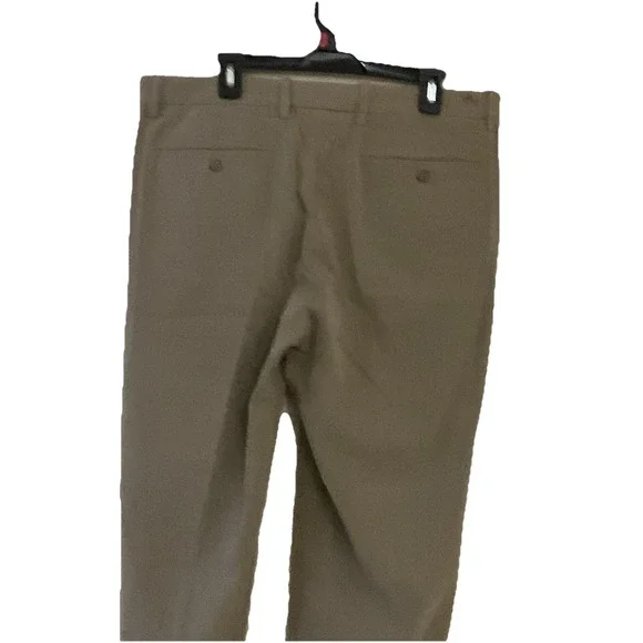 Tommy‎ Bahama Pants Mens Sz 42/32 Silk Blend Khaki Casual Slacks - Picture 8 of 13